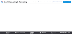 Desktop Screenshot of excelinterpreting.com