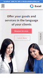Mobile Screenshot of excelinterpreting.com